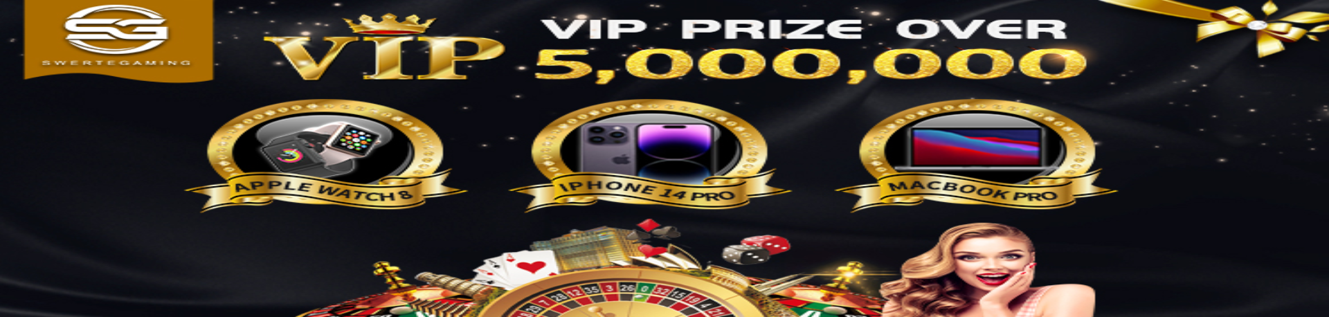 vip prizes banner